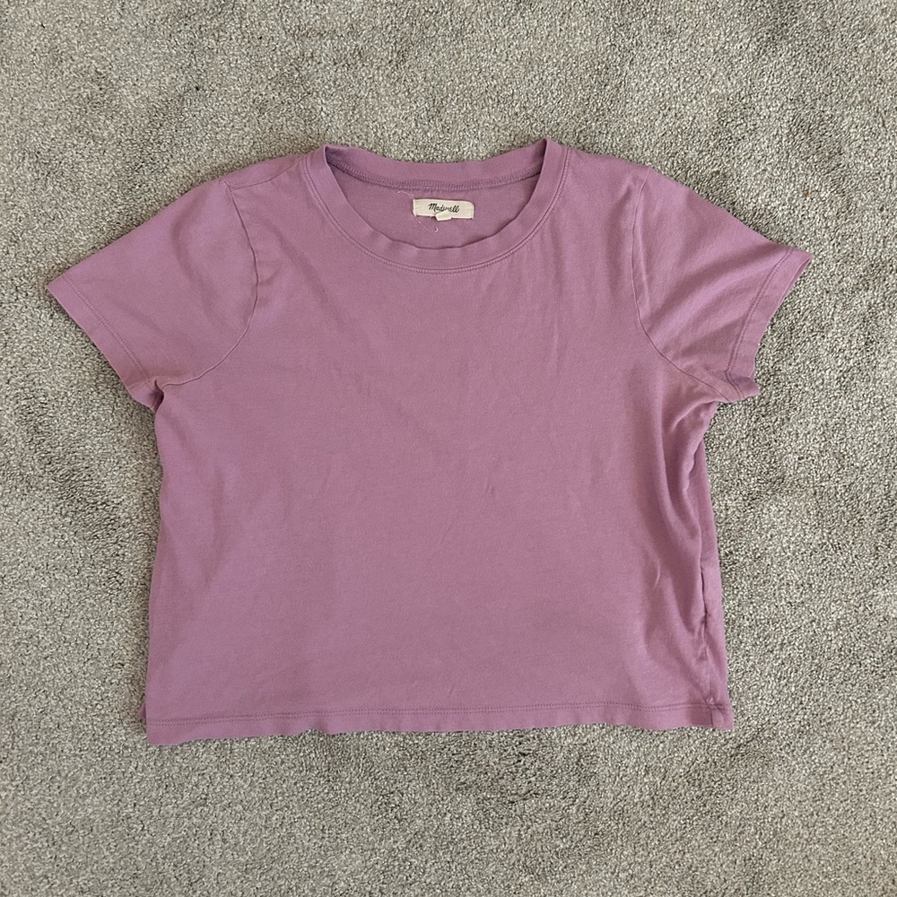 Madewell crop tee!